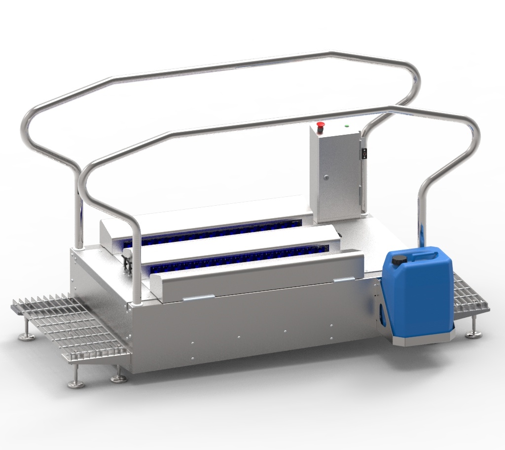 XBW 3.0 Boot Scrubber Industrial Boot Washing Station